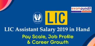 LIC Assistant Salary 2019 in Hand