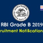 RBI Grade B 2019 Notification