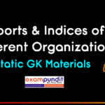 Reports & Indices of Different Organization