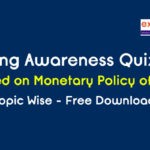 Banking Awareness Quiz on Monetary Policy