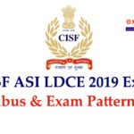 CISF ASI LDCE Syllabus