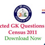 Expected GK Questions on Census 2011 PDF