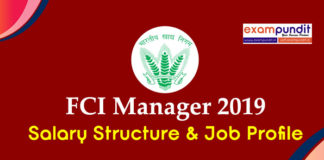 FCI Manager Salary 2019