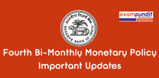 Fourth Bi-Monthly Monetary Policy