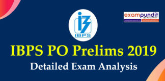 IBPS PO Prelims Exam Analysis 2019