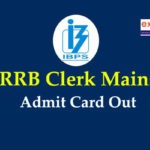 IBPS RRB Clerk Mains Admit Card 2019