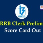 IBPS RRB Clerk Score Card 2019