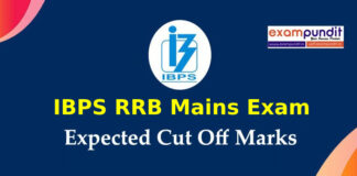 IBPS RRB PO Mains Expected Cut off 2021