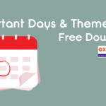 Important Days and Themes 2019 PDF