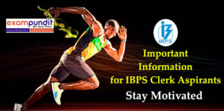 Important Information for IBPS Clerk 2019 Aspirants
