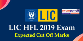 LIC HFL Assistant Expected Cut Off 2019