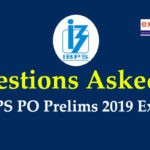 Questions Asked in IBPS PO Prelims 2019