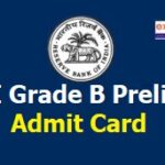 RBI-Grade-B-prelims admit card