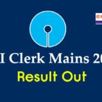 SBI Clerk Mains Result 2019 Out