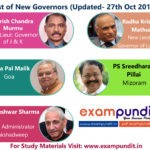 Updated Chief Ministers and Governors of Indian States