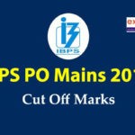 IBPS PO Mains Cut Off 2019 Category Wise