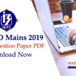 IBPS PO Mains Model Question Paper PDF