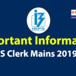 IBPS Clerk Mains Cut Off 2019