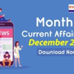 Monthly Current Affairs PDF December 2019