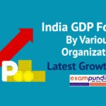 India GDP Forecast 2021 by Various Organisations PDF