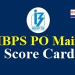 IBPS-PO-Mains-score card