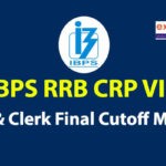 IBPS RRB PO & Clerk Final Cut Off Marks