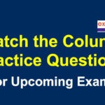 Match the Column Questions