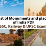 List of Monuments and places of India PDF