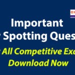 Error Spotting Exercises Questions with Answers PDF