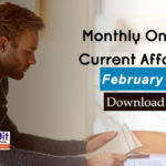 Monthly One Liner Current Affairs PDF February 2020