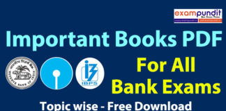 Bank Exam Books PDF Free Download 2020