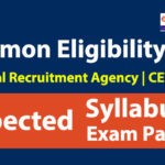 Common Eligibility Test Syllabus 2021