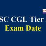 SSC CGL Tier III – Exam Date