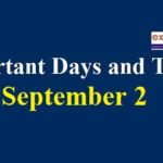 Important Days and Theme – September 2