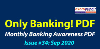 Monthly Banking Awareness PDF September 2020