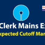SBI Clerk Mains Expected Cut Off 2021