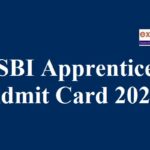 sbi apprentice admit card