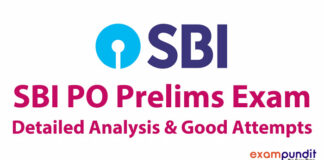 SBI PO Prelims Exam Analysis 2020
