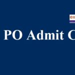 sbi po prelims admit card