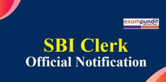 SBI Clerk 2023 Notification Out