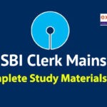 SBI Clerk Mains 2021 Study Material PDF Free Download