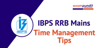 IBPS RRB Mains Time Management Tips