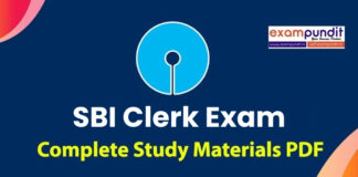 SBI Clerk Prelims 2022 Study Material PDF Free Download